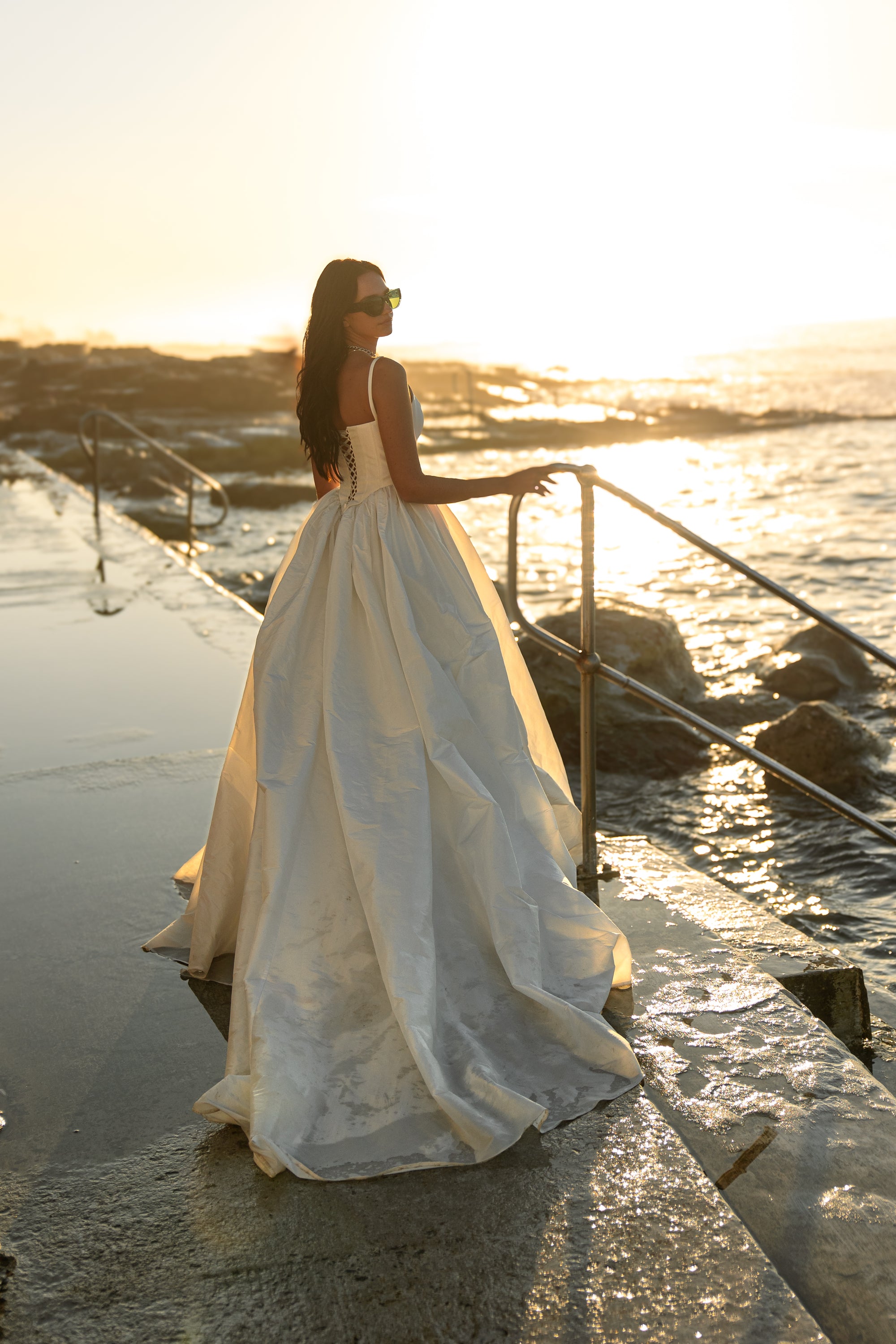 Protea Wedding Dress by Alena Leena