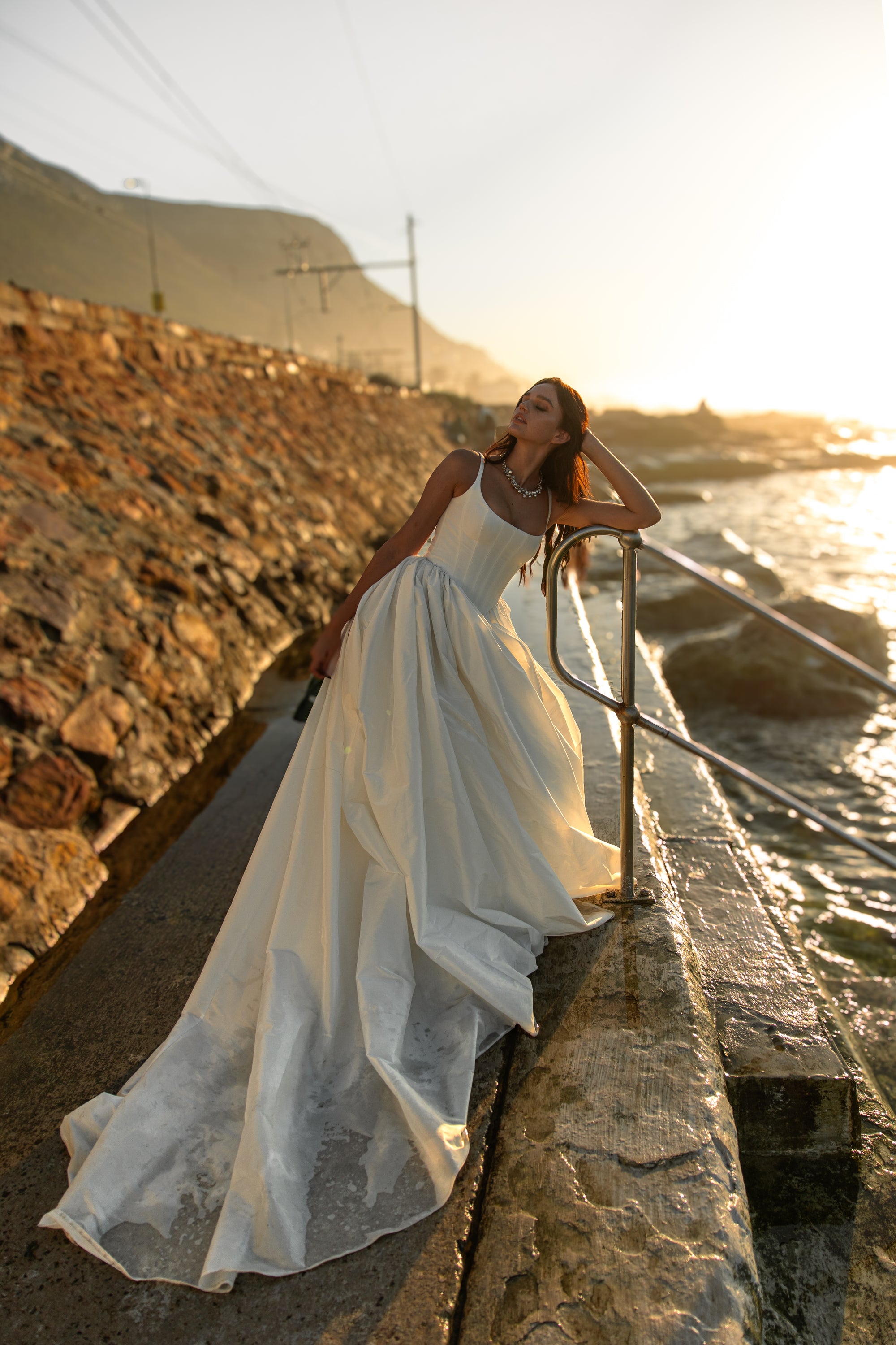 Protea Wedding Dress by Alena Leena