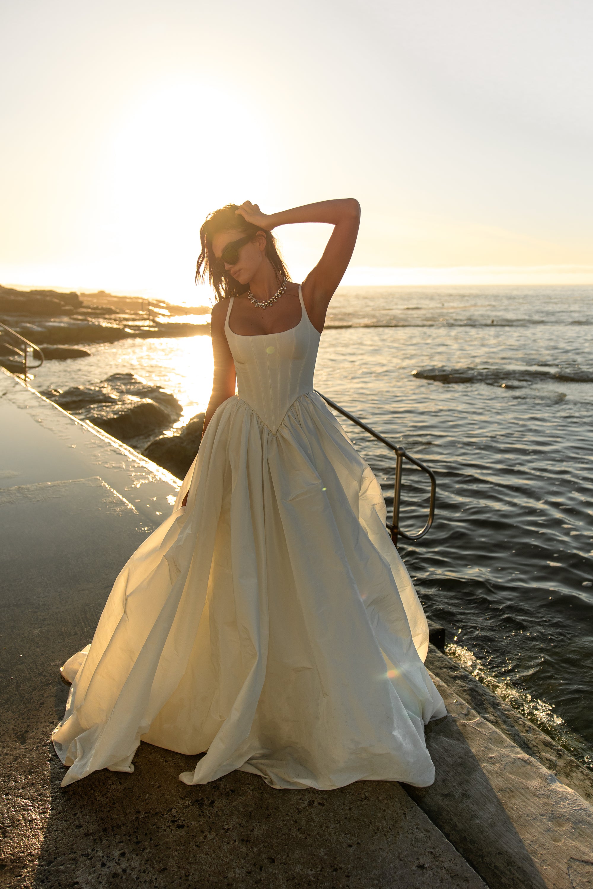 Protea Wedding Dress by Alena Leena