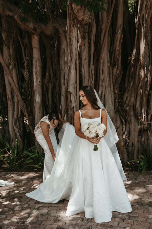 CATTLEYA UK8 - Preloved Wedding Dress