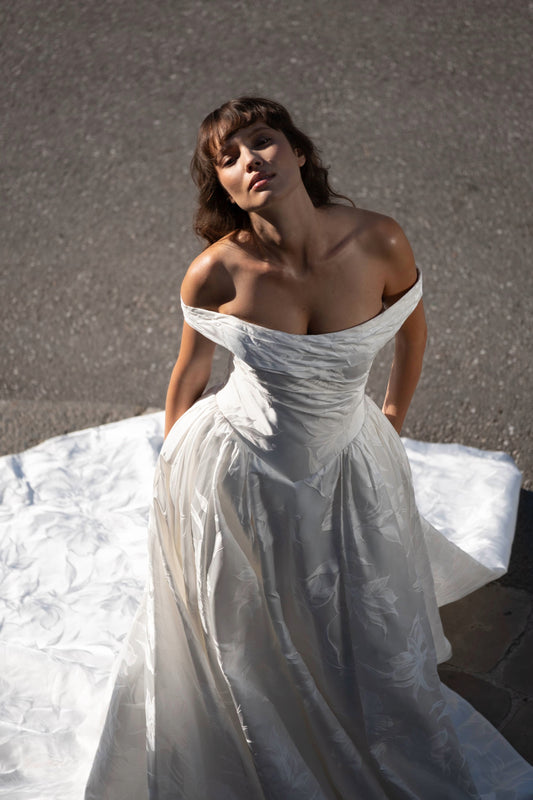 Cynthia Wedding Dress by Alena Leena