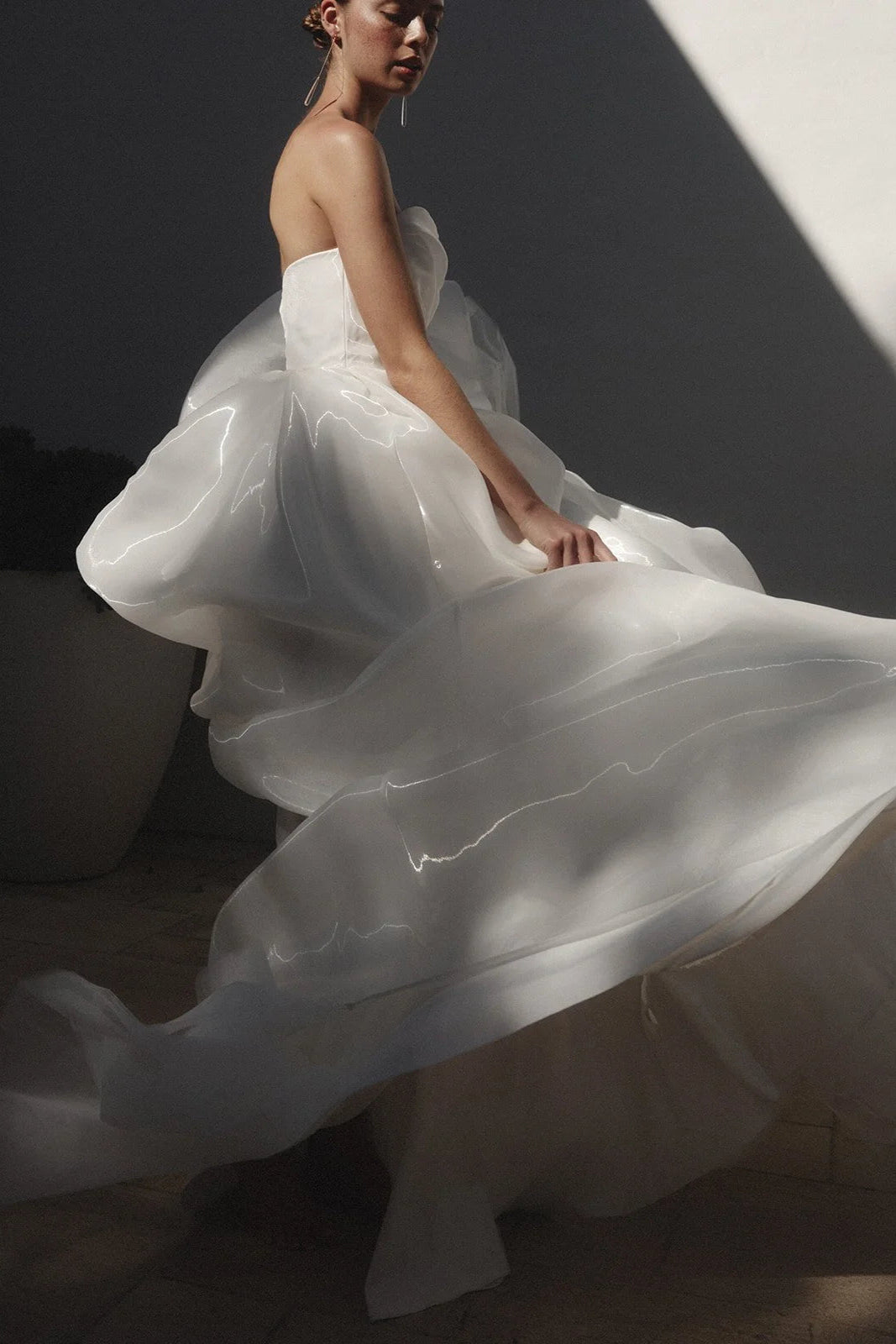 Dandelion Wedding Dress by Alena Leena