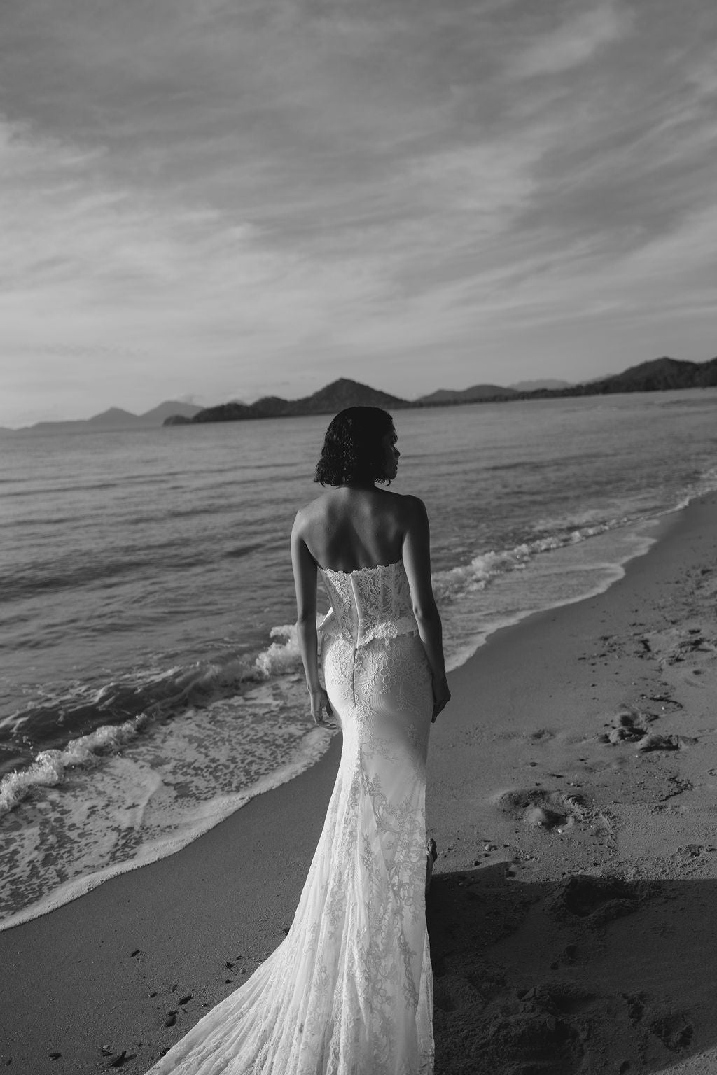 Begonia Wedding Dress by Alena Leena