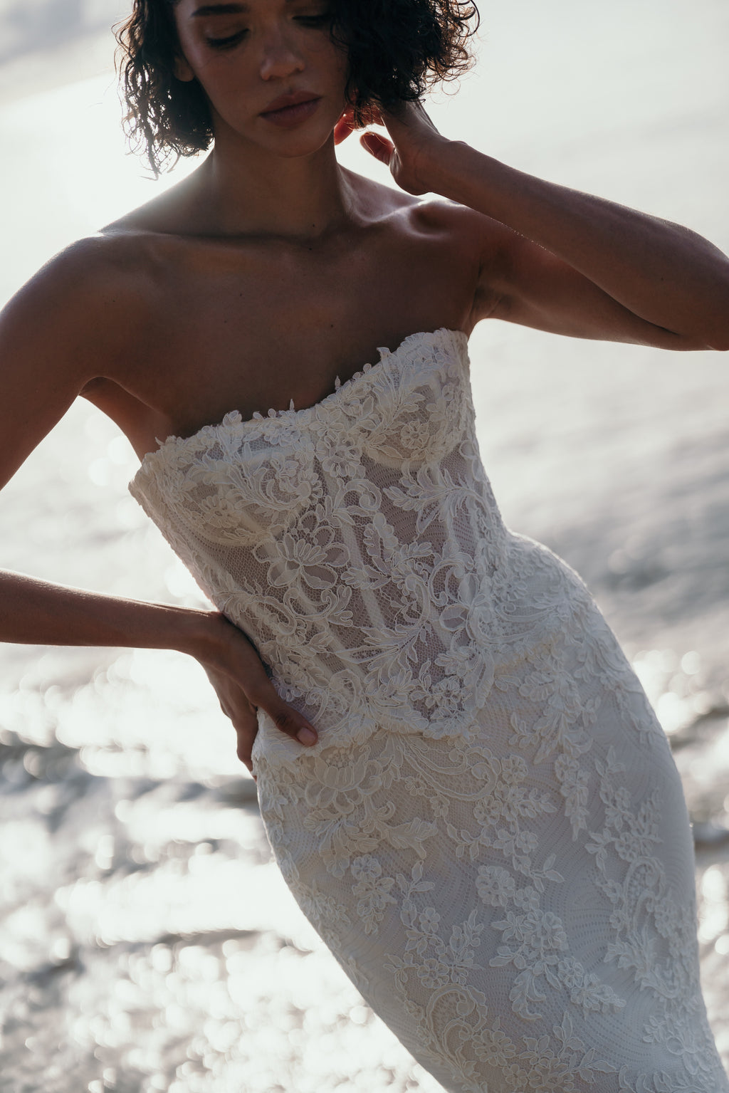 Begonia Wedding Dress by Alena Leena