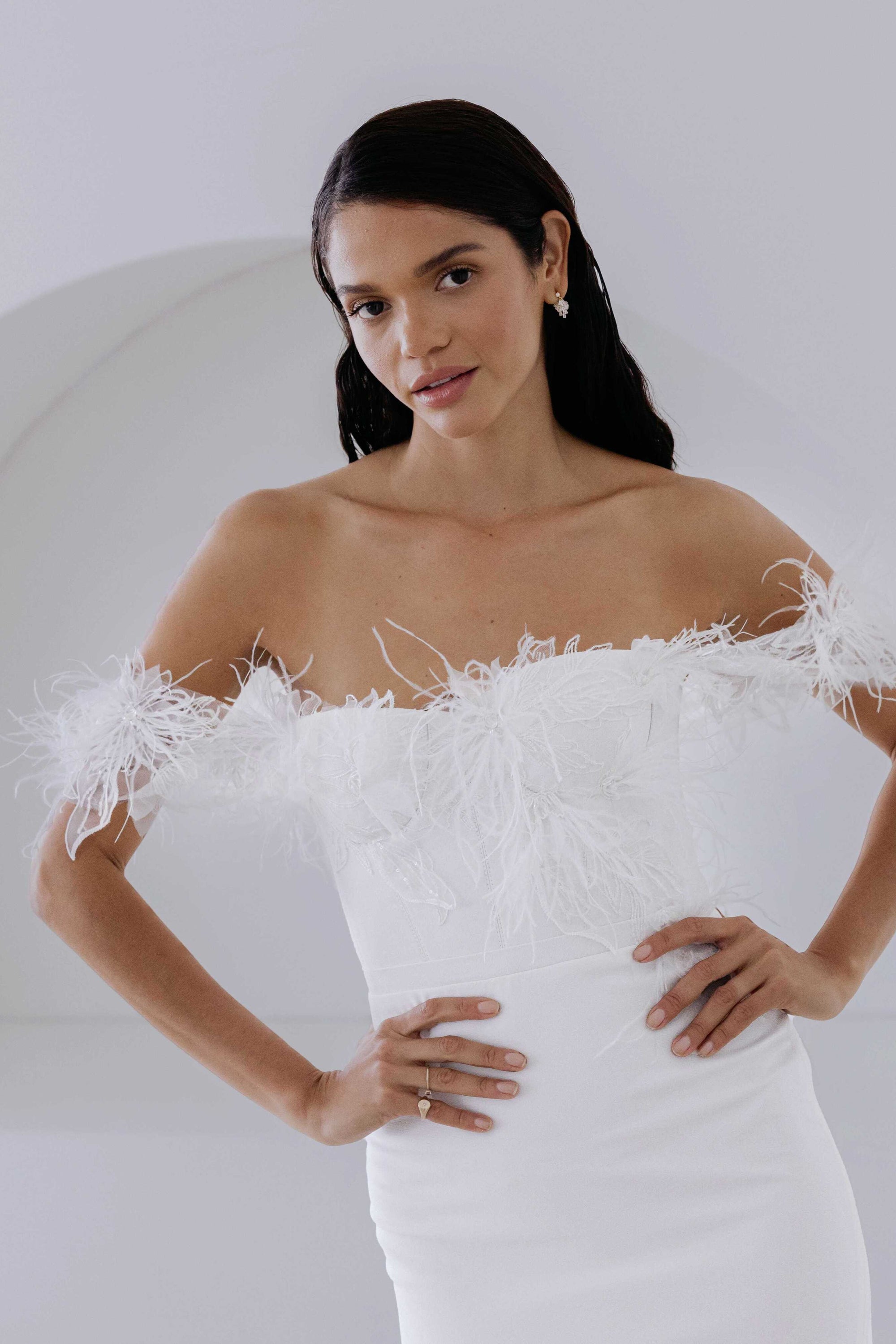 Banksia Wedding Dress by Alena Leena