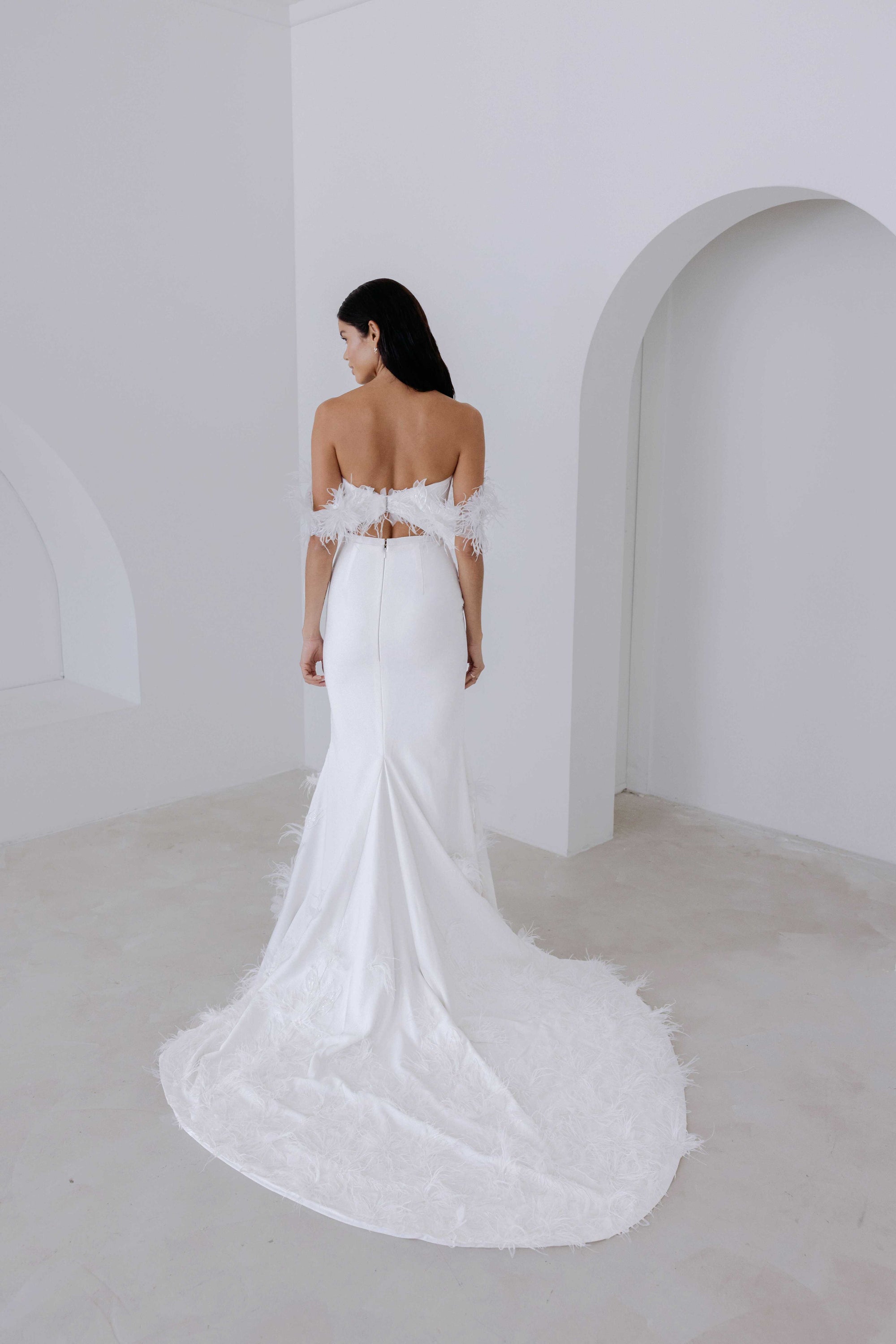 Banksia Wedding Dress by Alena Leena