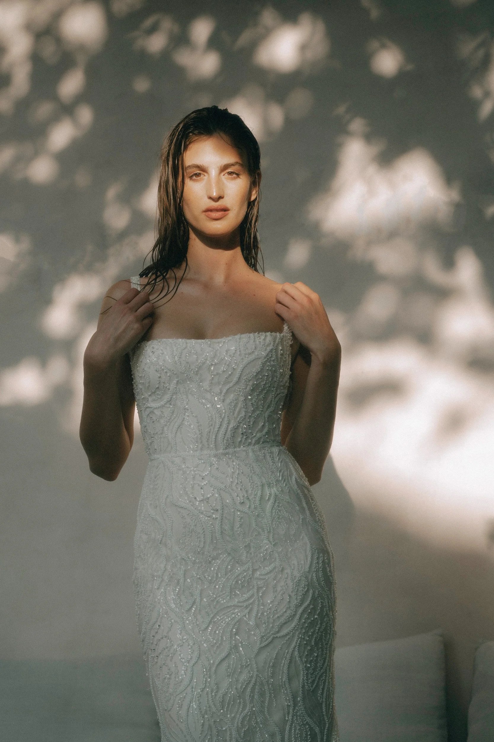 Calathea Wedding Dress by Alena Leena