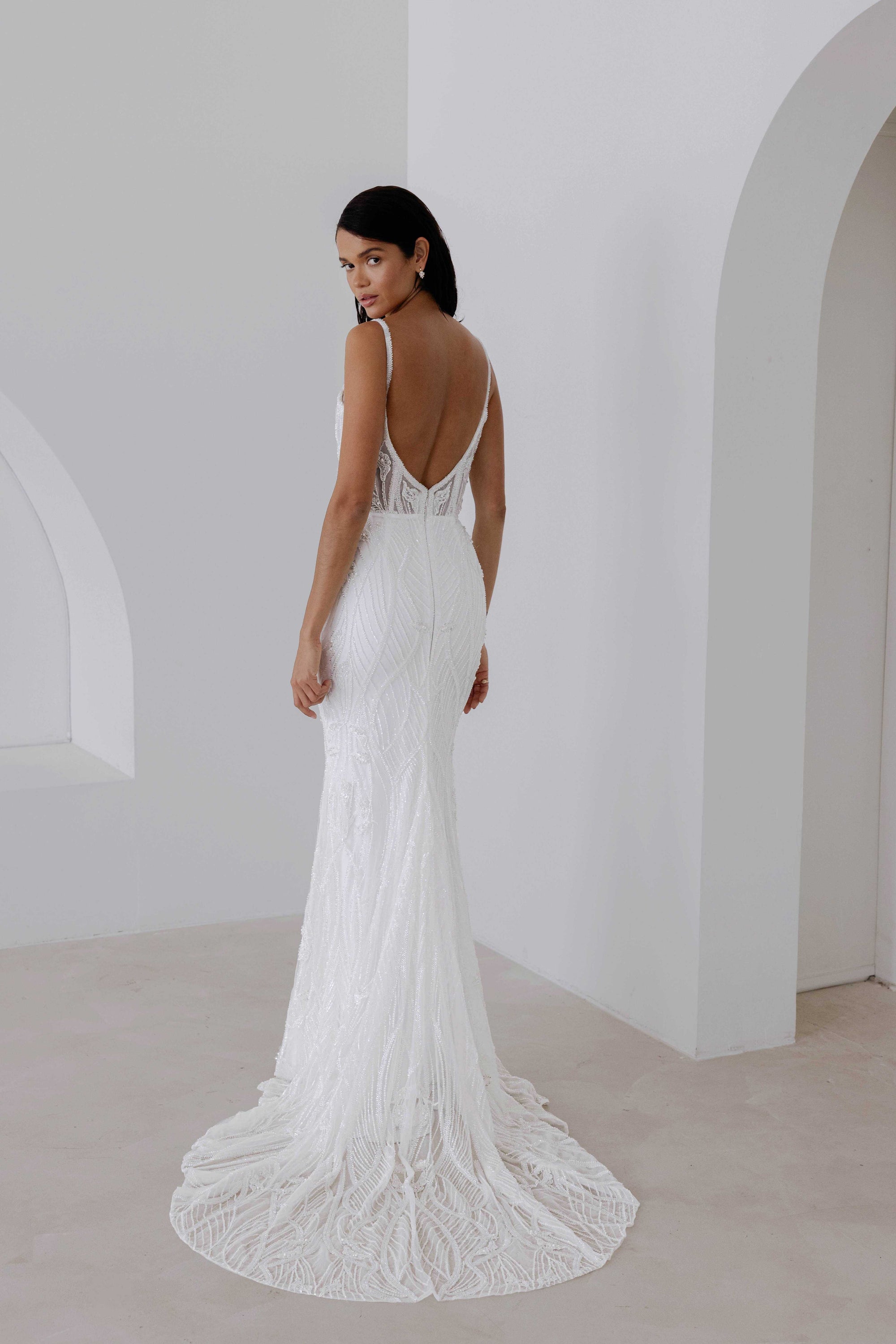 Calla Wedding Dress by Alena Leena