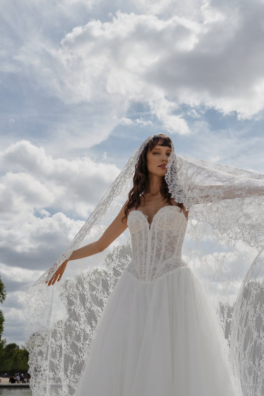 Cassia Wedding Dress by Alena Leena