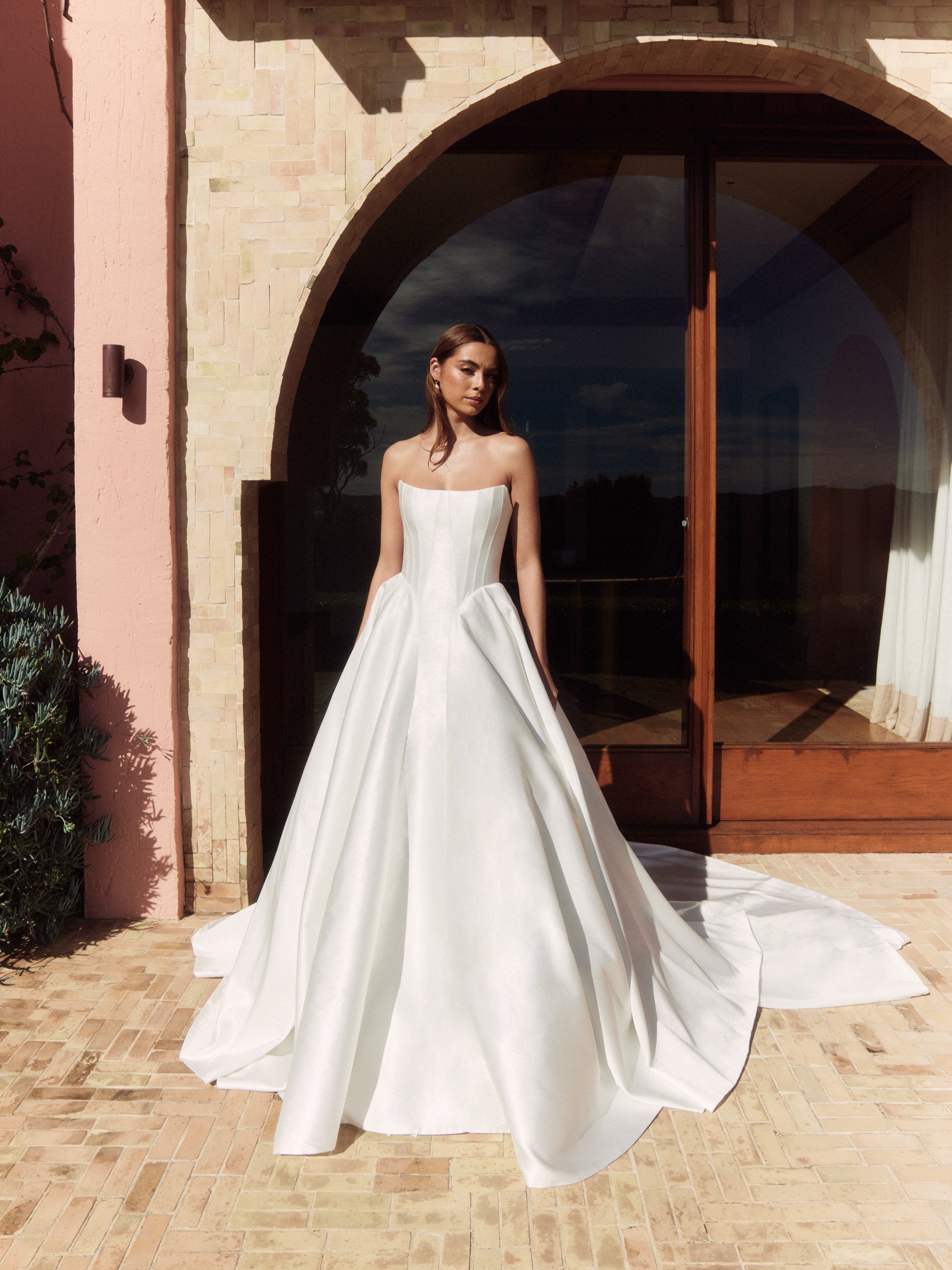 Dahlia Wedding Dress by Alena Leena