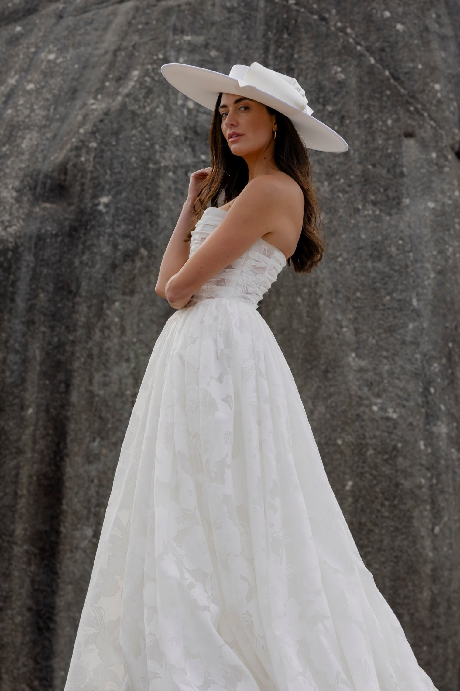 Tuberose Wedding Dress by Alena Leena