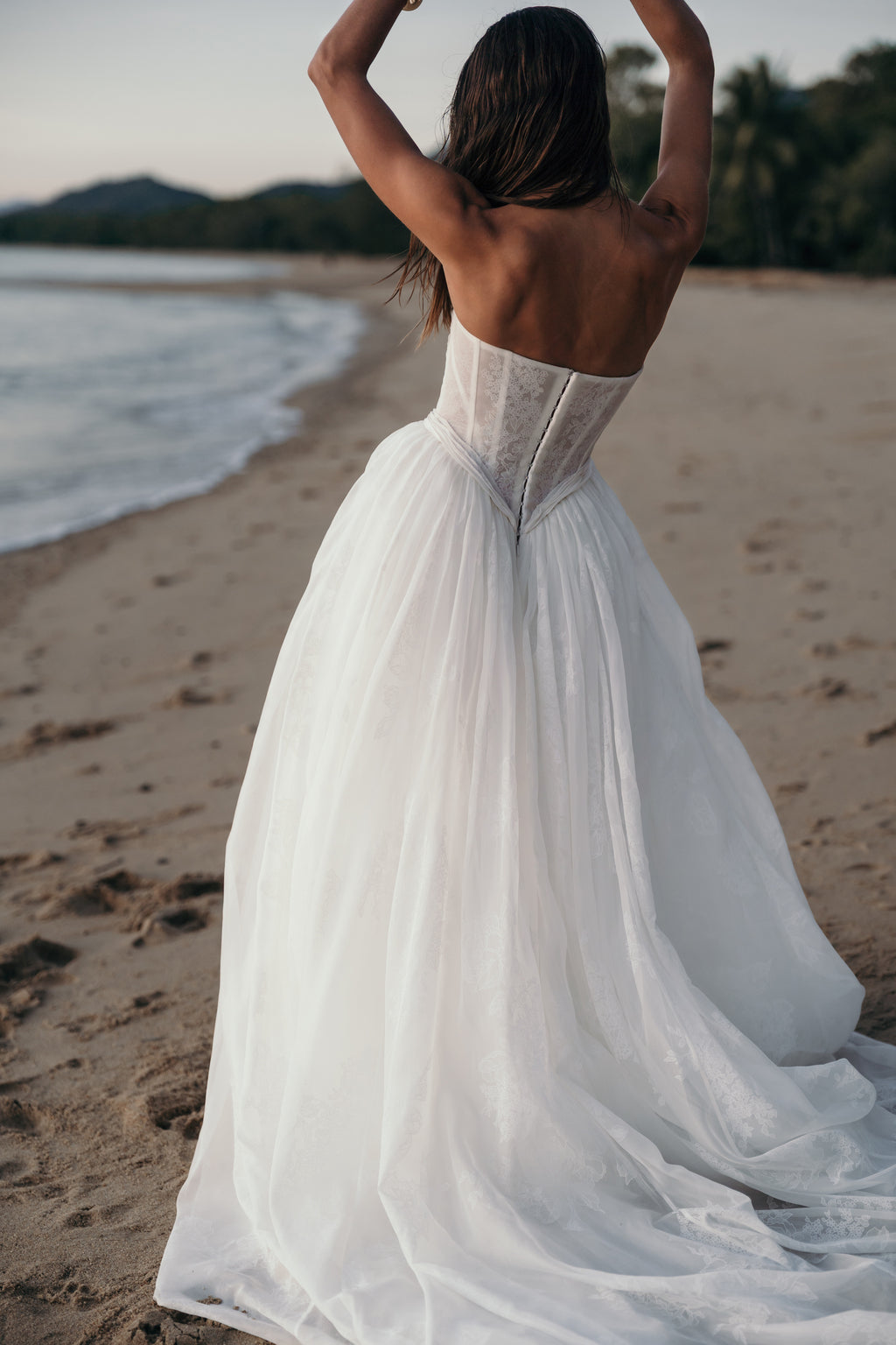 Jacaranda Wedding Dress by Alena Leena