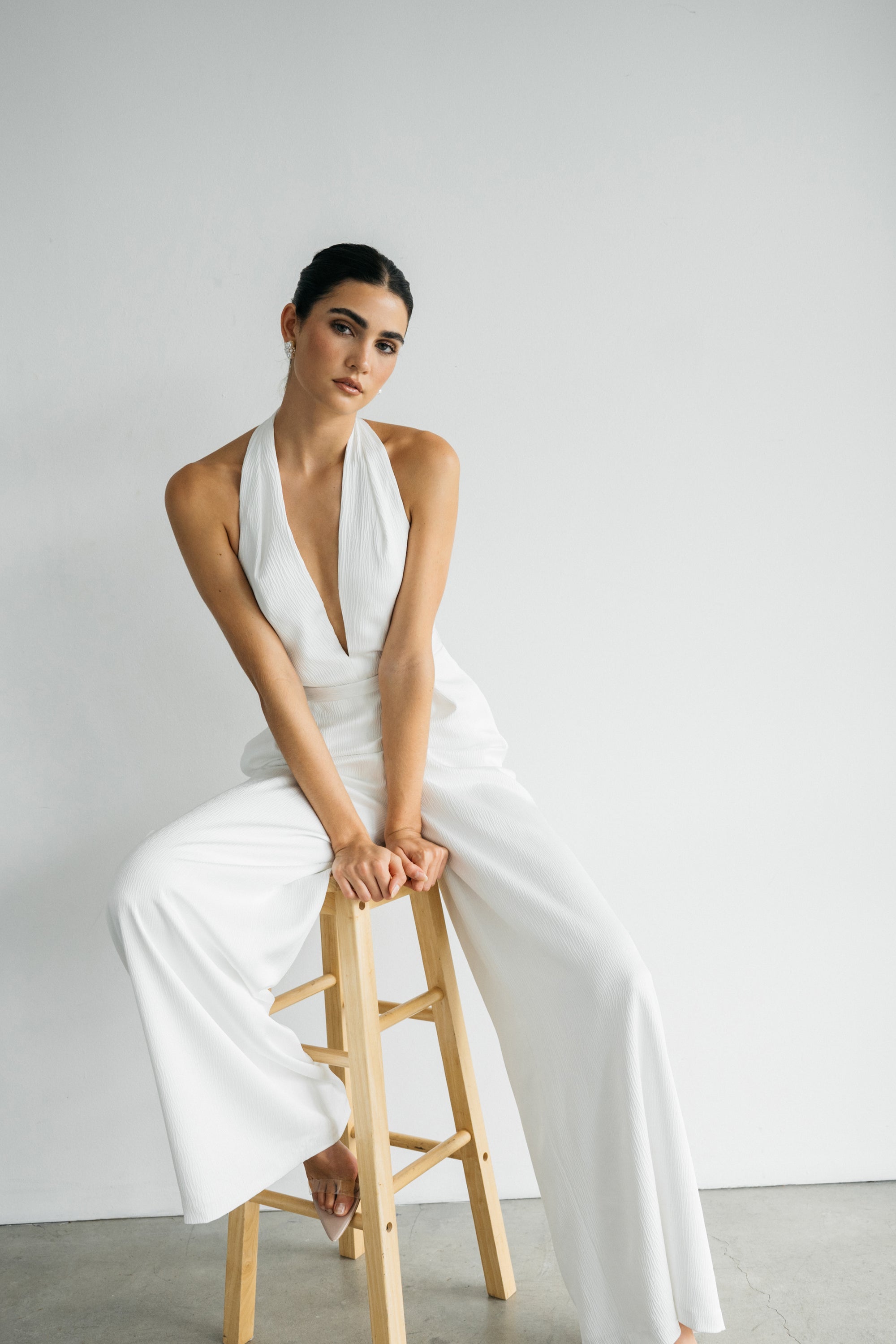 Lula Jumpsuit - Little White Dress by Jenny Yoo
