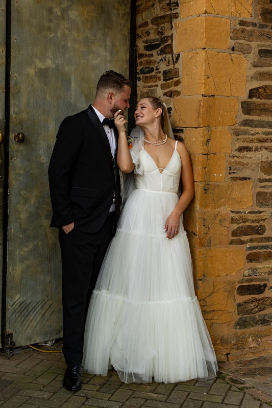 Santolina. UK8 - Preloved Wedding Dress