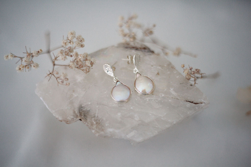 Reverie Pearl Drop Earrings - Wedding Boutique