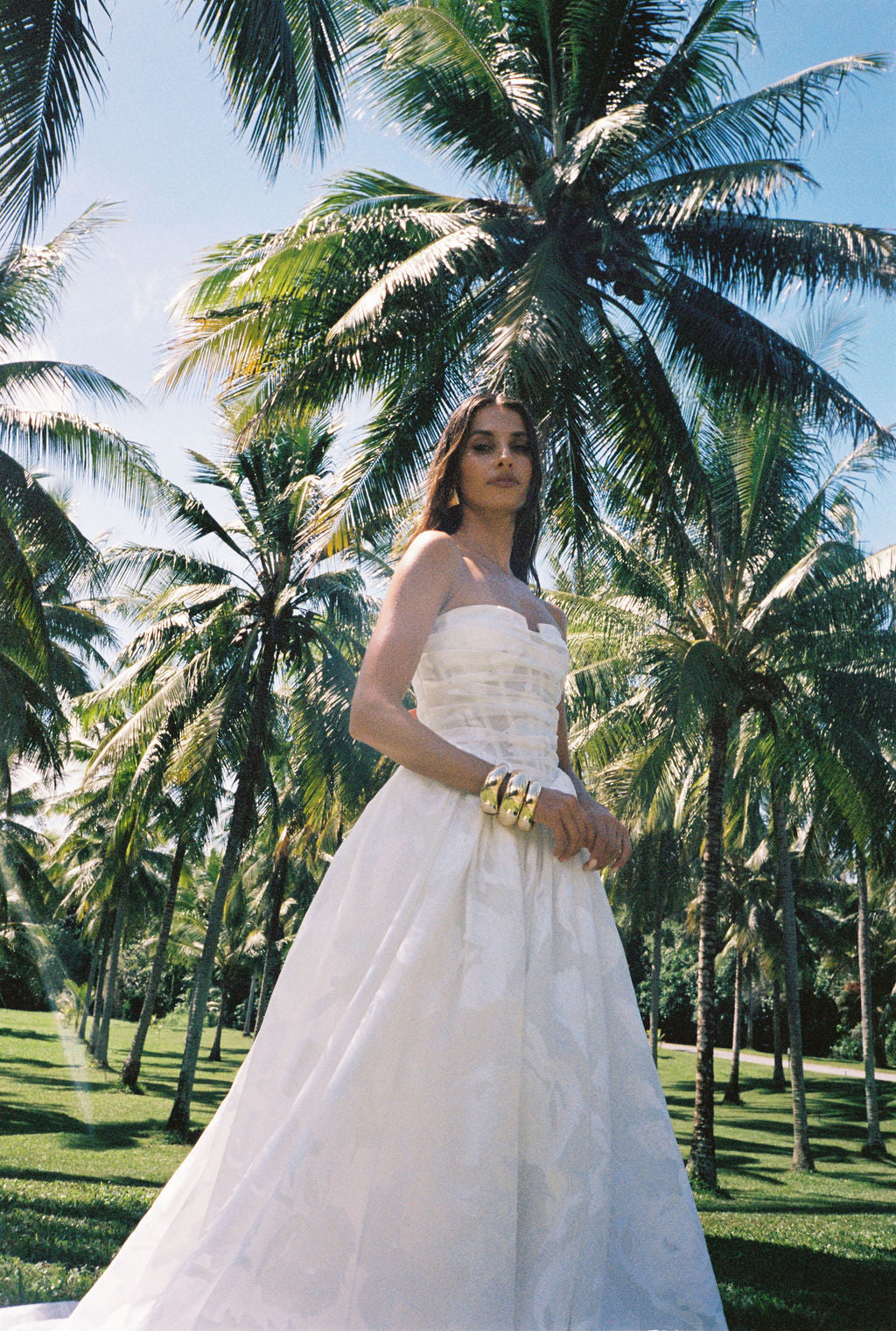 Tuberose Wedding Dress by Alena Leena