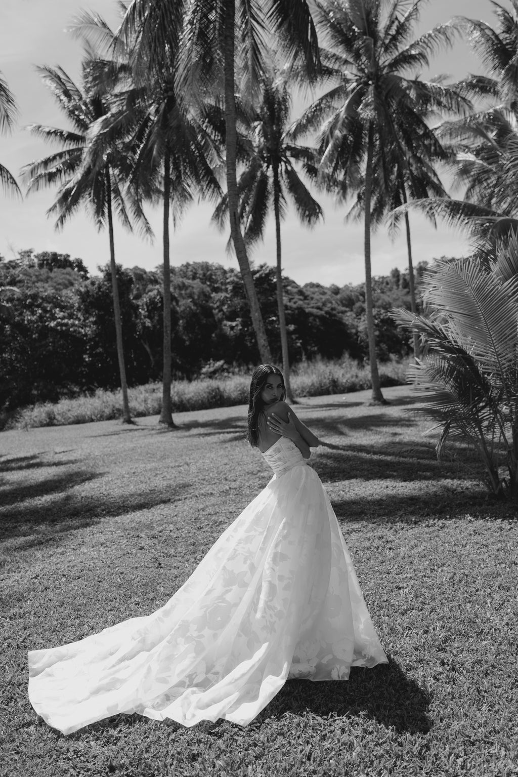 Tuberose Wedding Dress by Alena Leena
