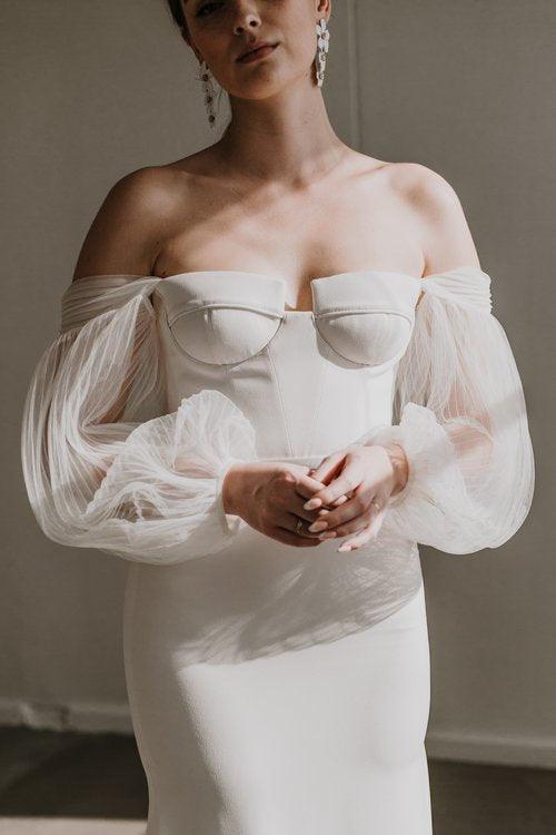 Monstera in Crepe - Wedding Boutique 