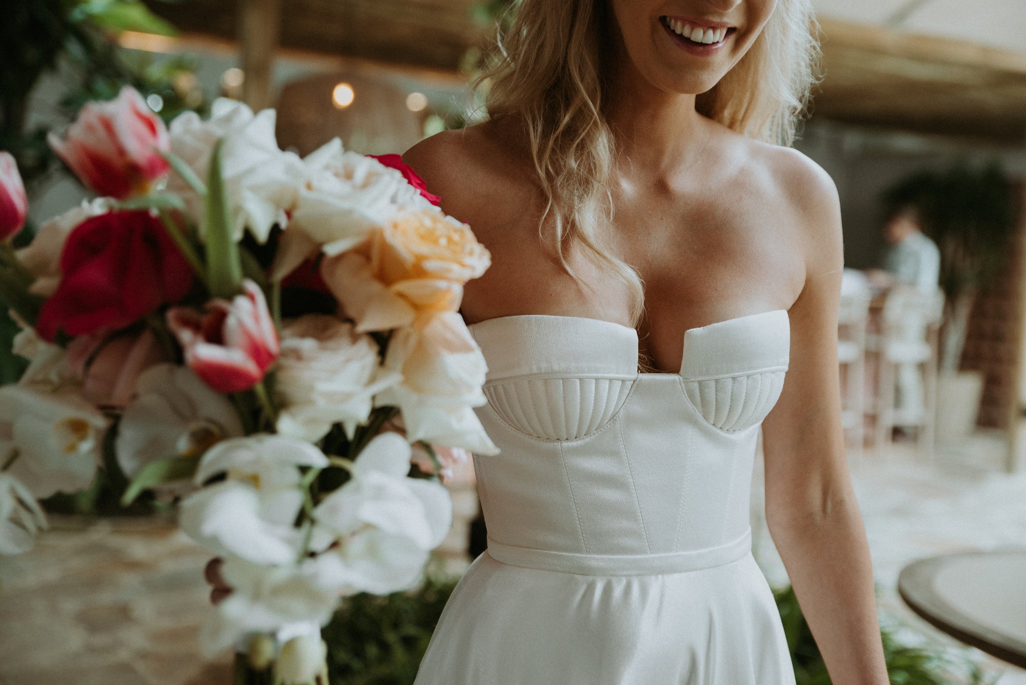MONSTERA ALINE. UK8 - Preloved Wedding Dress