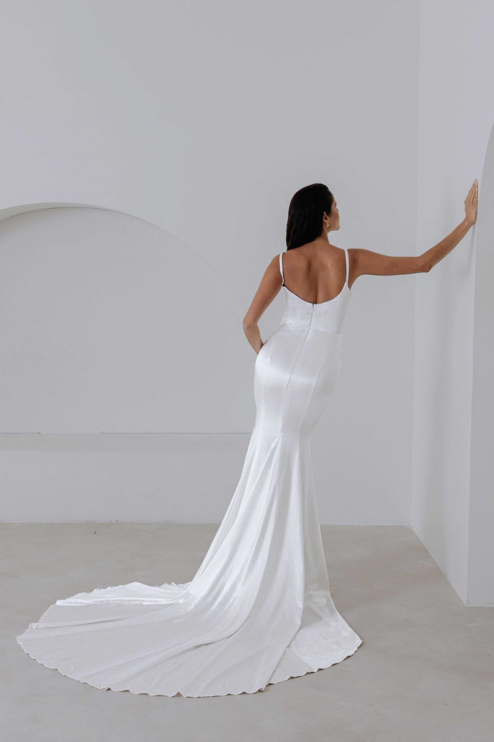 Plumeria Wedding Dress by Alena Leena
