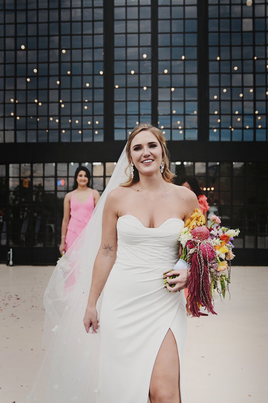 EMBERGLOW. UK12- Preloved Wedding Dress