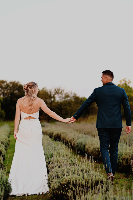 EMBERGLOW. UK12- Preloved Wedding Dress