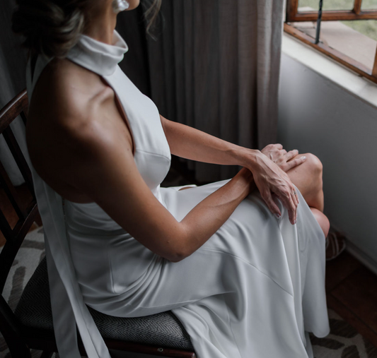 JUSTINE. UK10 -Preloved Wedding Dress