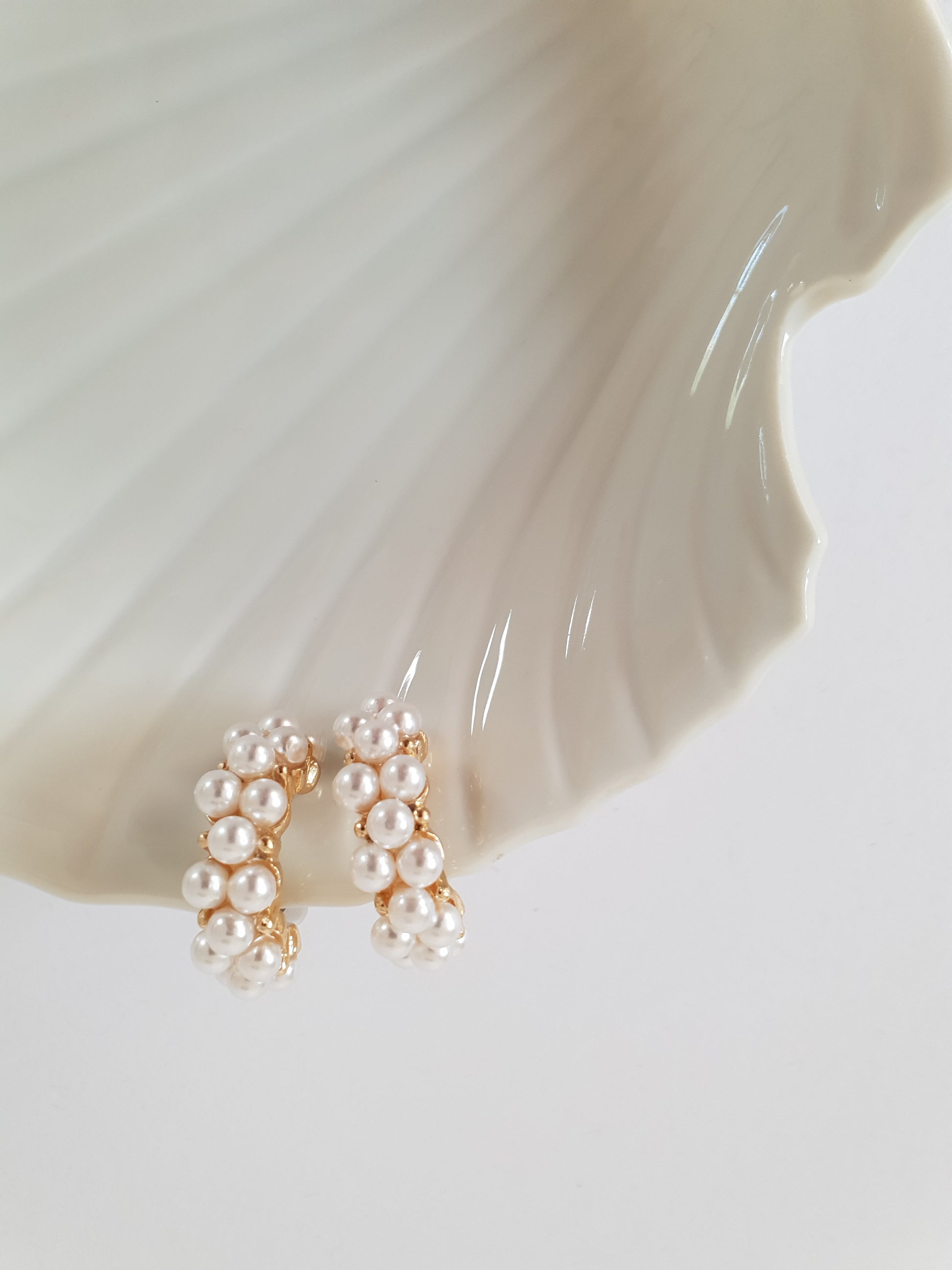 Clara Pearl Cluster - Wedding Boutique 