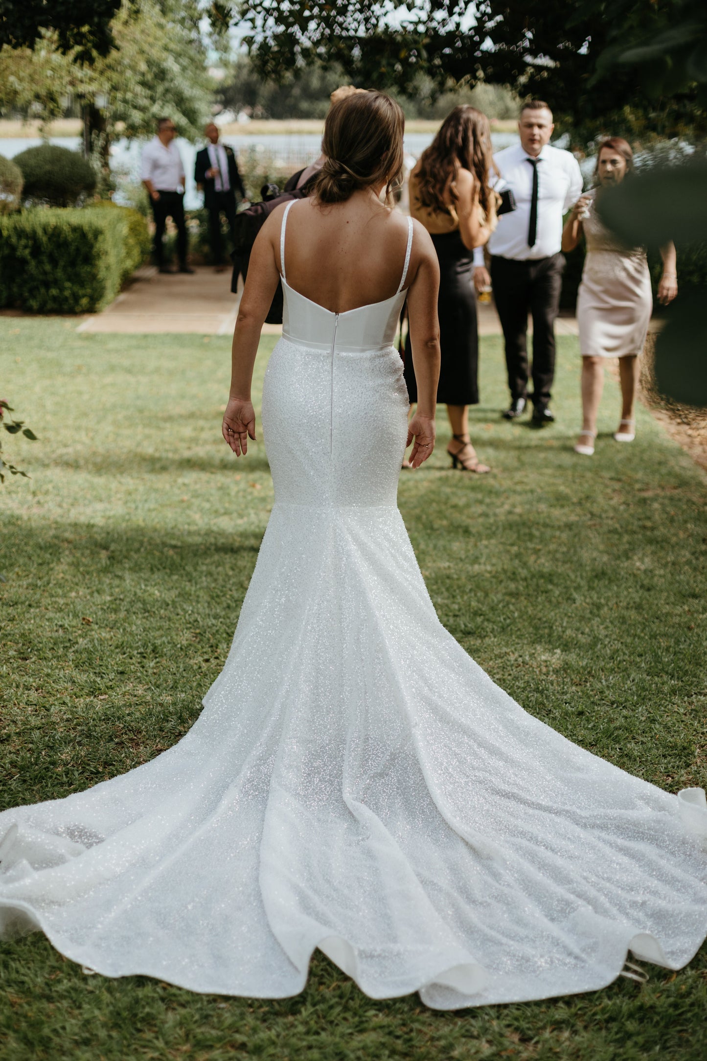 CUSTOM MONSTERA MTM- Preloved Wedding Dress