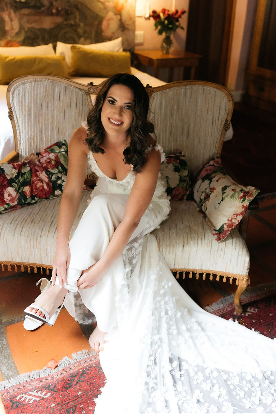 CALLUNA. UK8- Preloved Wedding Dress