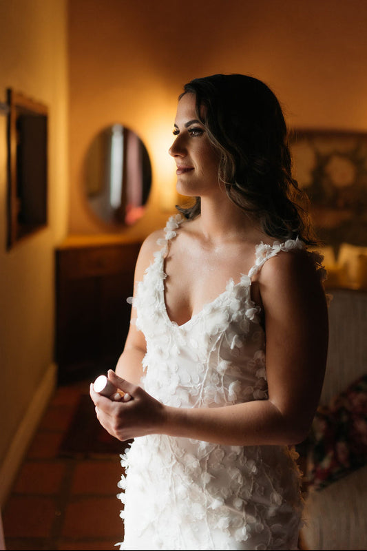 CALLUNA. UK8- Preloved Wedding Dress