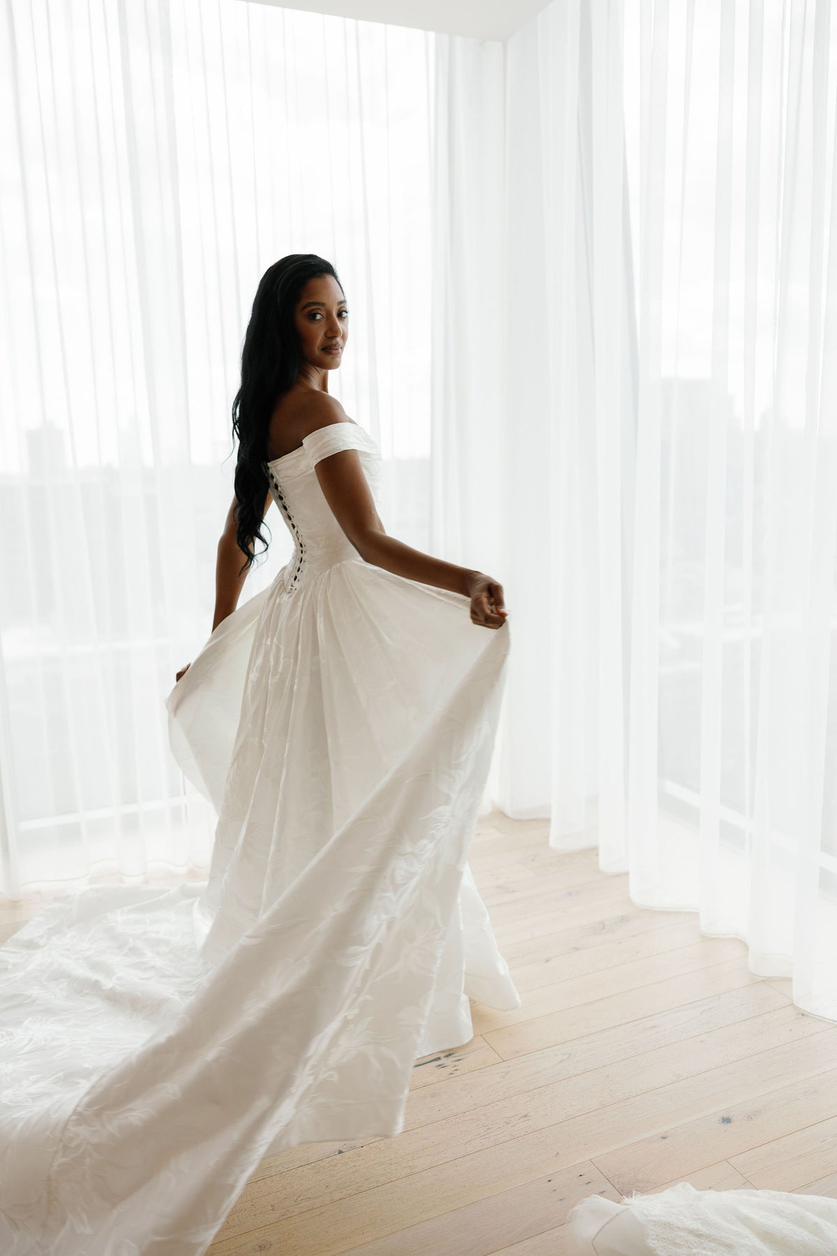 Cynthia Wedding Dress by Alena Leena