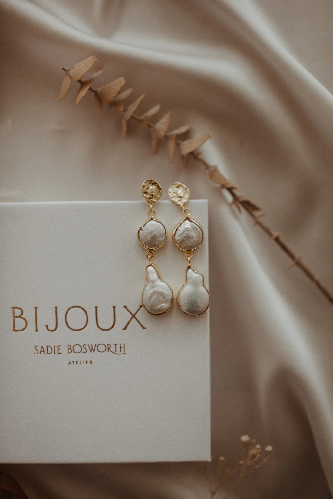 Altair Pearl Earrings - Wedding Boutique 
