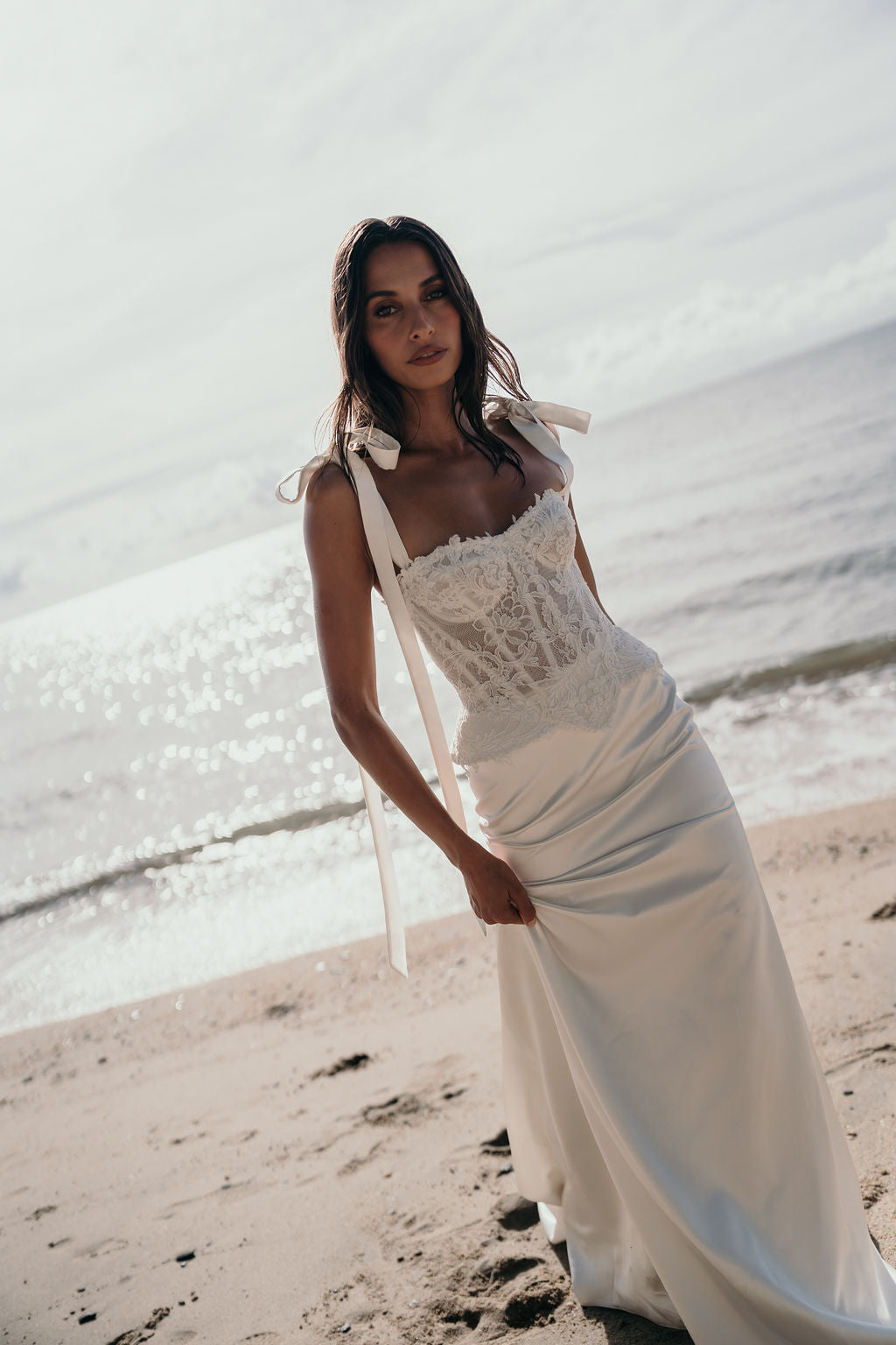Begonia Wedding Dress by Alena Leena