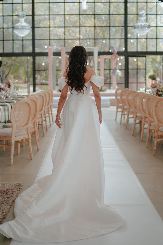 CICELY. UK10- Preloved Wedding Dress