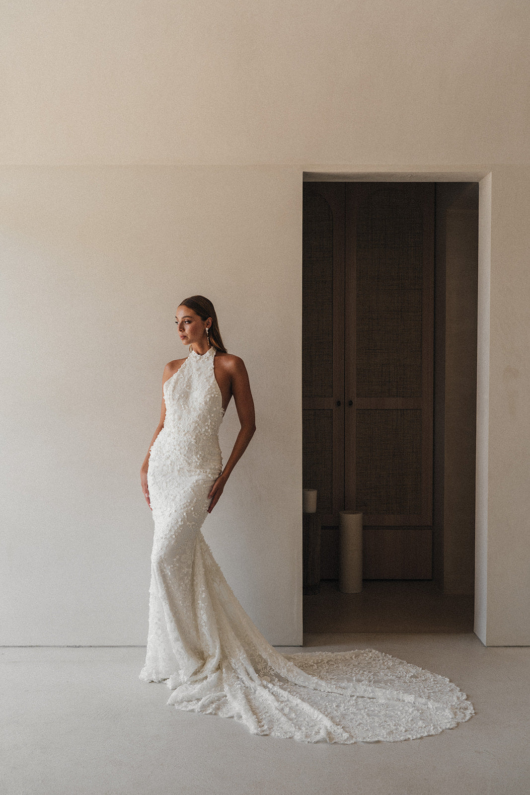 Delphinium Wedding Dress by Alena Leena