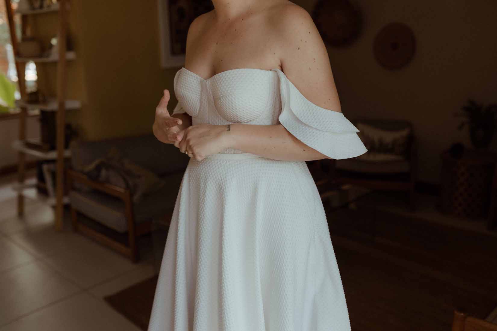 MIMOSA UK16 - Preloved Wedding Dress