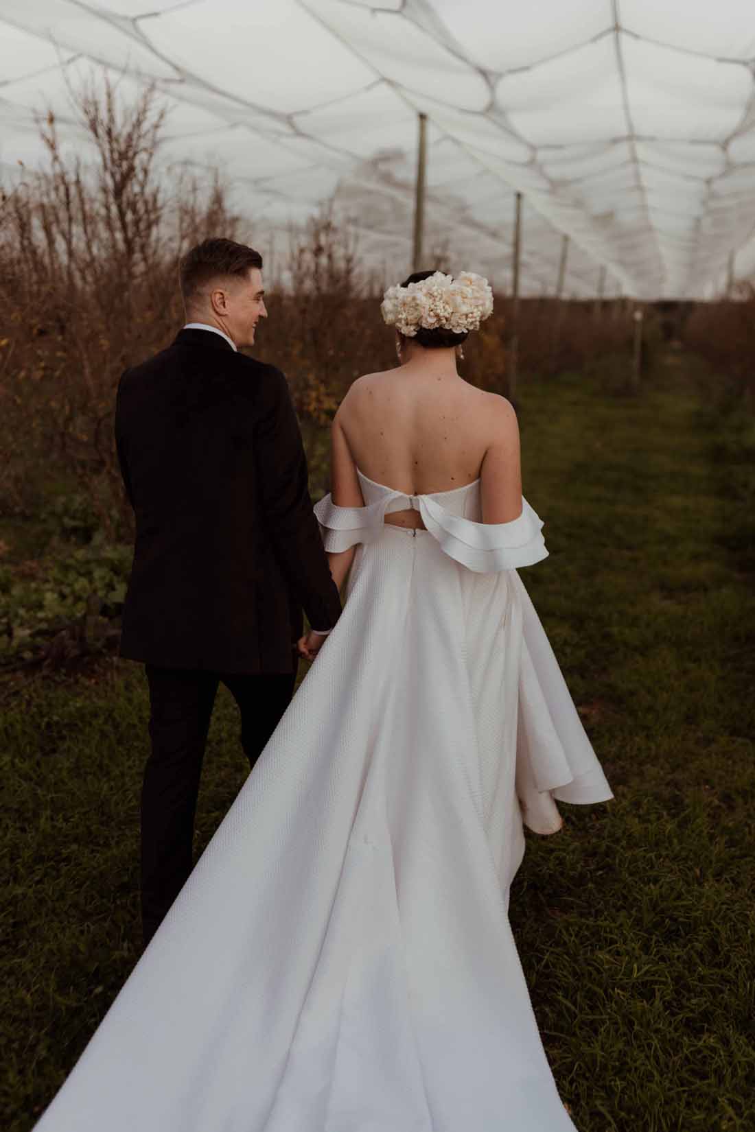 MIMOSA UK16 - Preloved Wedding Dress