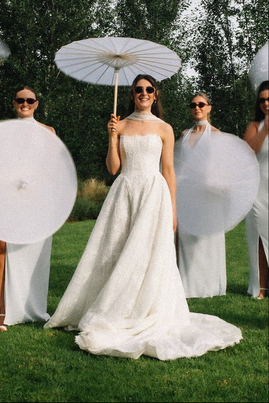 Dahlia lace. UK6- Preloved Wedding Dress