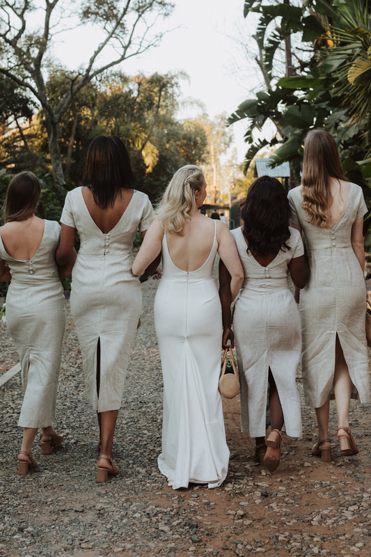 FREESIA. UK12- Preloved Wedding Dress