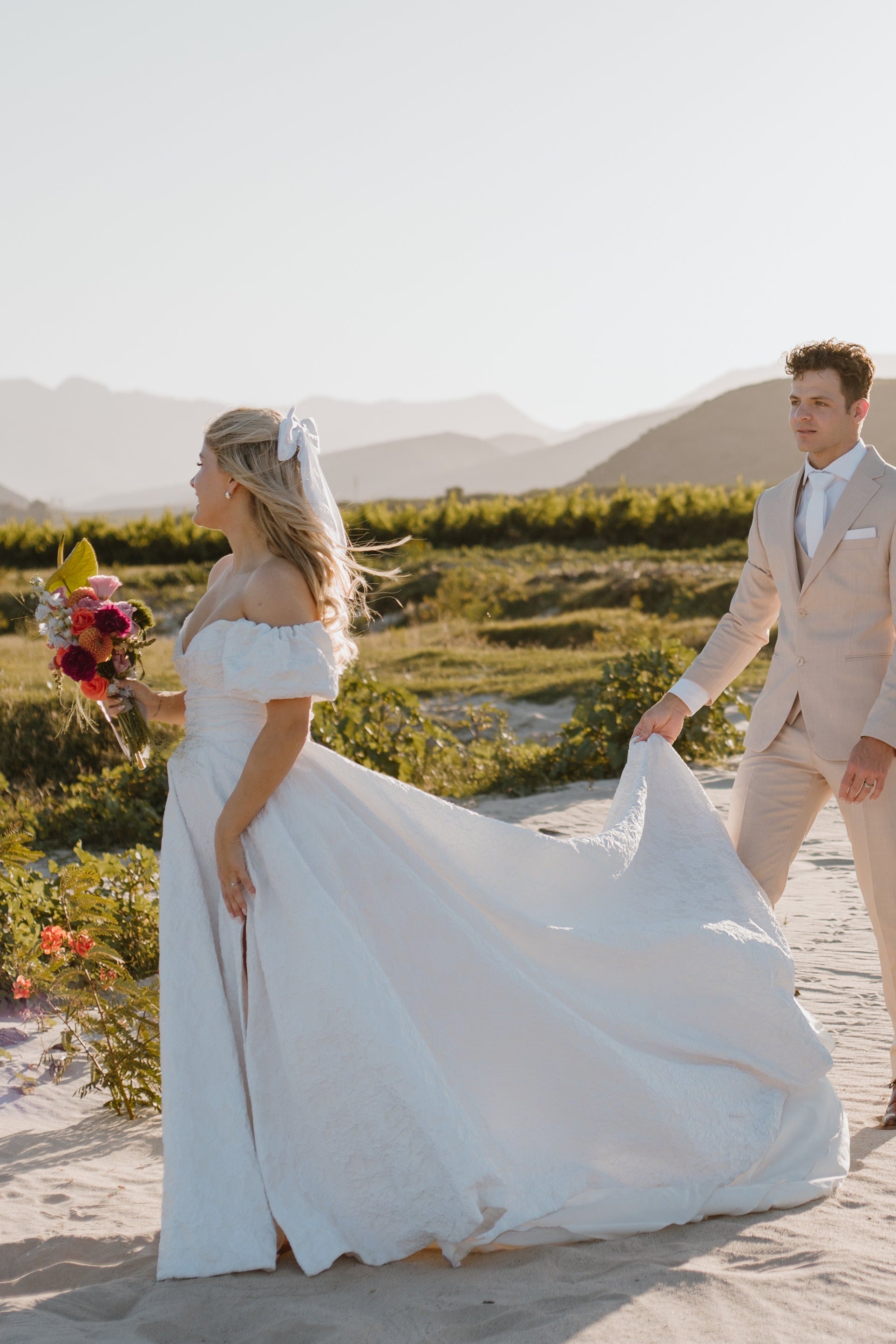BEAU. UK14- Preloved Wedding Dress