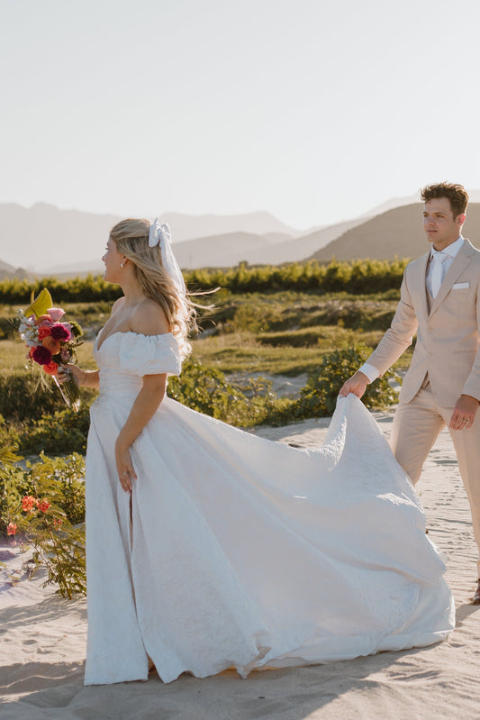 BEAU. UK14- Preloved Wedding Dress