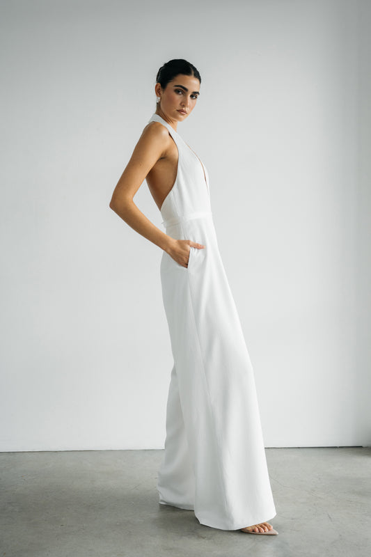 Lula Jumpsuit - Little White Dress by Jenny Yoo
