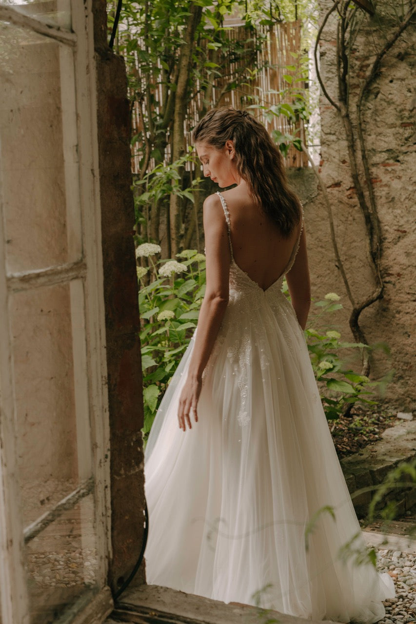 Primula Wedding Dress by Alena Leena