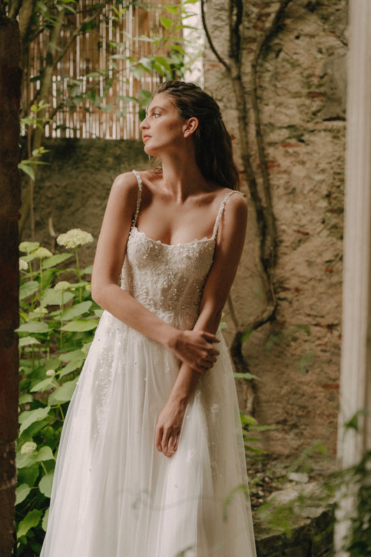 Primula Wedding Dress by Alena Leena