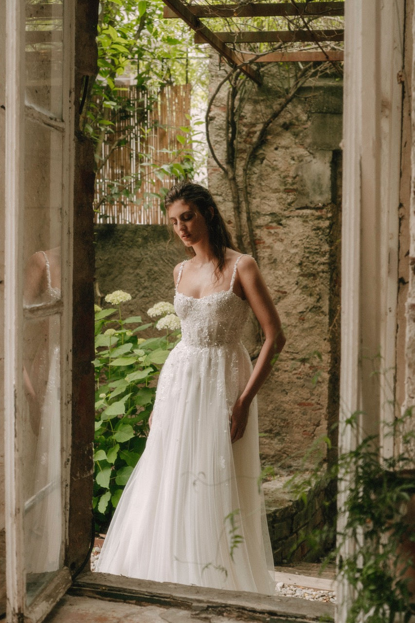 Primula Wedding Dress by Alena Leena