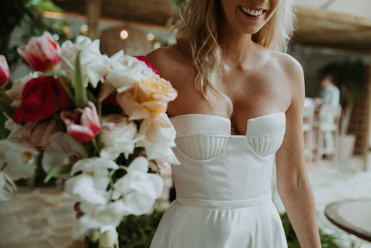 MONSTERA ALINE. UK8 - Preloved Wedding Dress