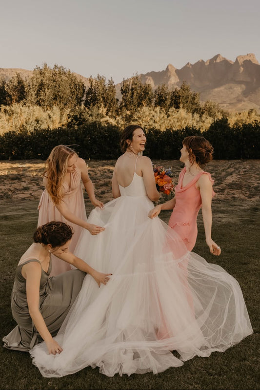SANTOLINA. UK12 - Preloved Wedding Dress