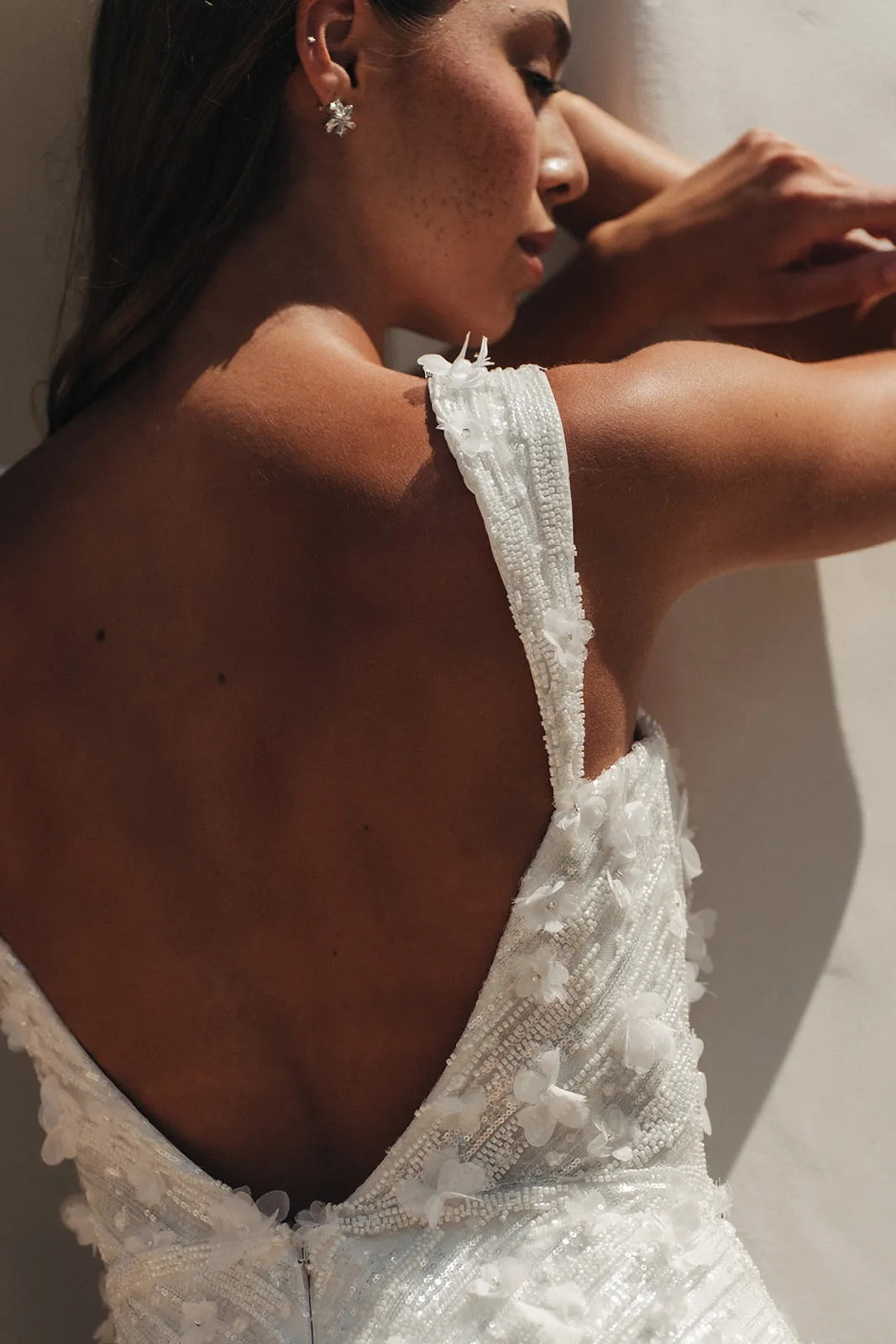 Crocus Wedding Dress by Alena Leena