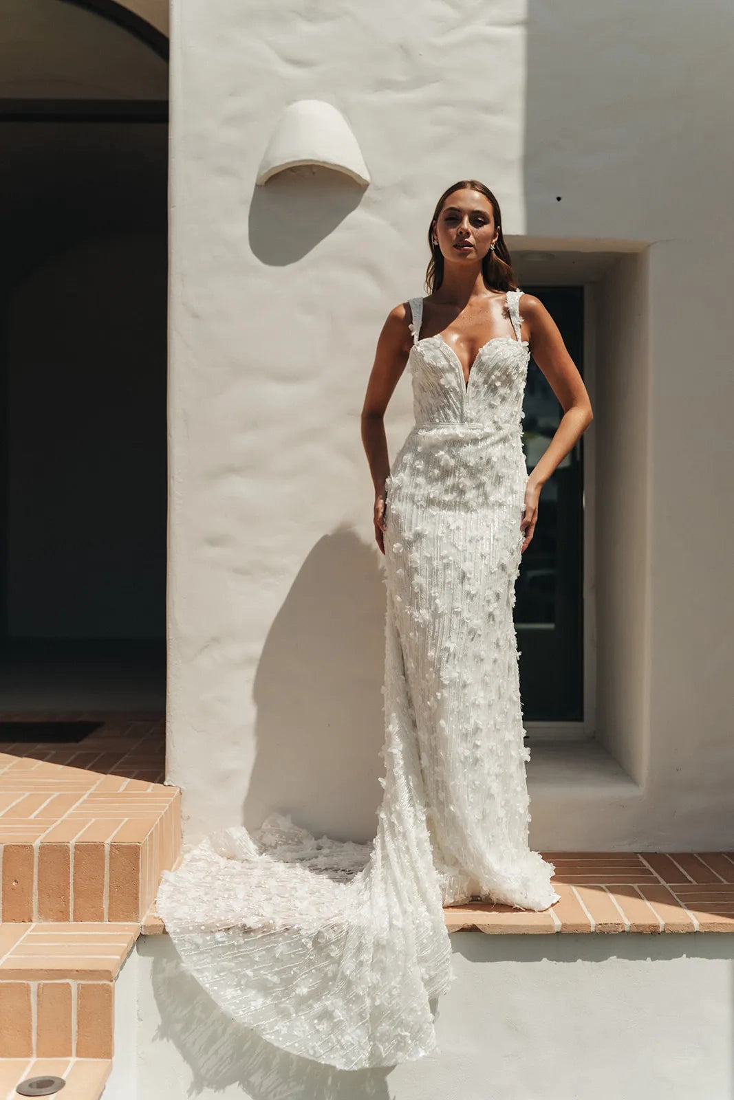 Crocus Wedding Dress by Alena Leena